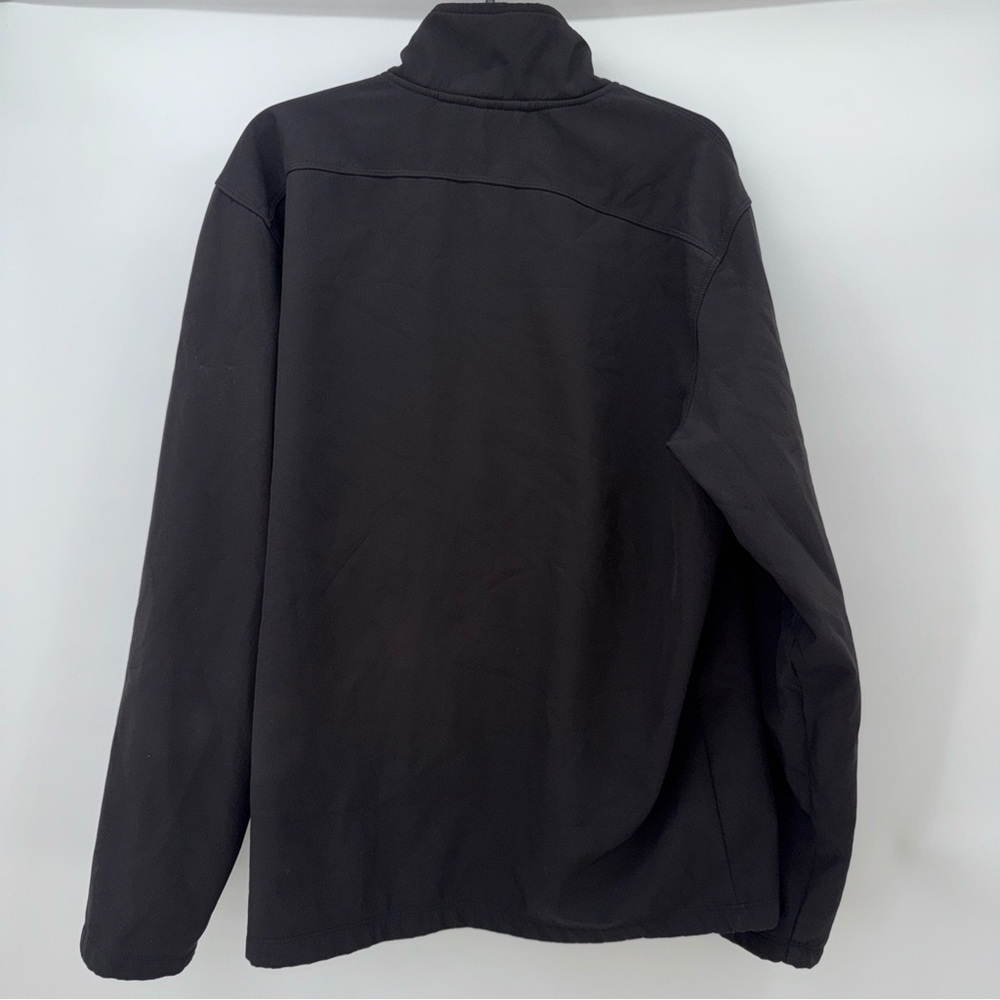 Lyft 1K Rides Softshell Jacket Men's 2XL Fleece Lined Black - Picture 7 of 12